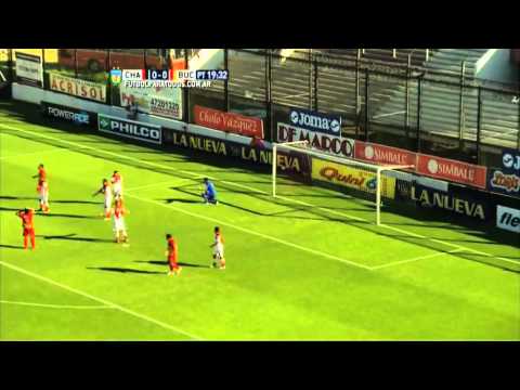 Manotazo salvador. Chacarita 0 - Boca Unidos 0. Fecha 4. B Nacional 2015. FPT