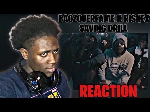 AMERICAN REACTS TO UK DRILL RAP (OVE) BAGZOVERFAME X RISKEY- SAVING DRILL