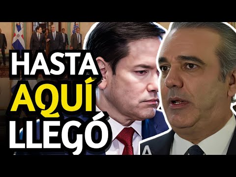 EL FIN DE ABINADER. ACALORADA DISCUSIÓN CON MARCO RUBIO