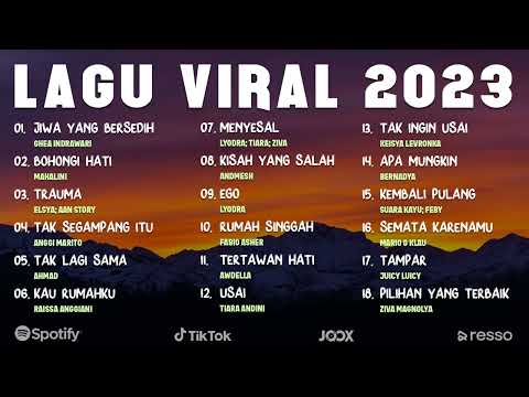 Lagu Tiktok Viral 2023 - Lagu Indonesia Terbaik 2023 (Lagu Hits 2023)
