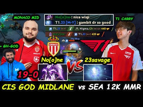 AS Monaco Gambit MIDLANE Noone boss Void Spirit + GH vs T1 23savage 12K MMR Dota 2 pro Gameplay