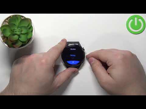 How to Change Vibration Intensity in Huawei Watch GT Runner?