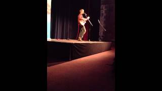 Hank Green singing I Don't Have a Favourite Pony in Swindon