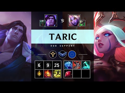 Taric Support vs Soraka - EUW Diamond Patch 25.17