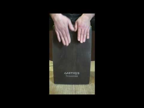 Cajon Rythme rock 3 Gaethys Percussions