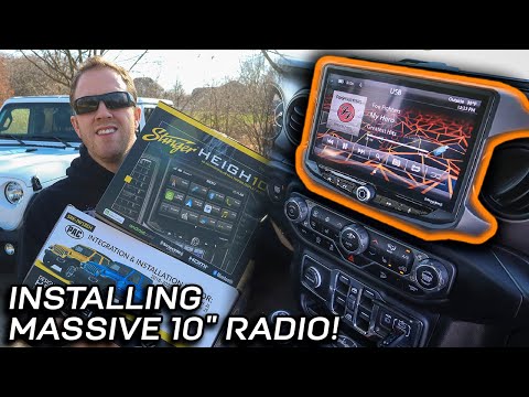 Wrangler JL - DIY Radio Install HEIGH10 - HIGH END Sound & TONS of features!