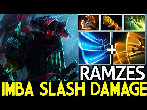 RAMZES [Juggernaut] Imba Slash Damage Totally Destroyed Dota 2