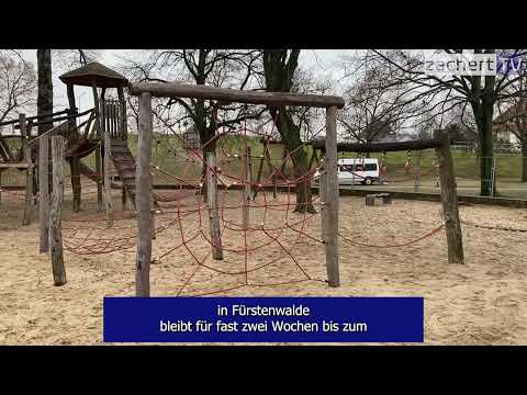 Spielplatz in Fürstenwalde gesperrt