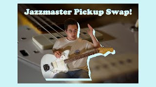 Video thumbnail for Fender Pure Vintage '65 Jazzmaster Pickup Demo - Comparison to Creamery Pickups #fender #jazzmaster by Zachariah Connor