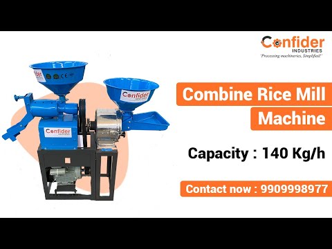 Rice Mill Machine 3HP with Normal Motor (Milling Only)
