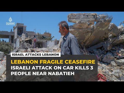 Israeli attacks kill 3 in southern Lebanon despite ongoing Washington talks