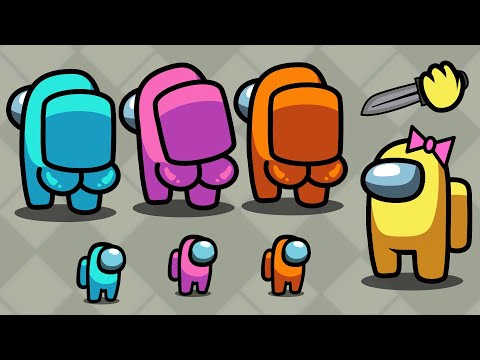 EVERY DAY AMONG US LIFE ANIMATION | COMPILATION