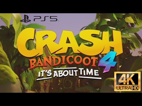 Crash Bandicoot 4: It's About Time (PS5) 4K 60FPS HDR gameplay - (part 1)