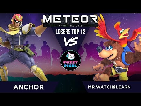 Anchor (Captain Falcon) vs Mr.Watch&Learn (Banjo & Kazooie) - Losers Top 12 - METEOR 3