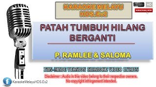 Download lagu A Ramlie Maria Bachok Patah Tumbuh Hilang Berganti... mp3
