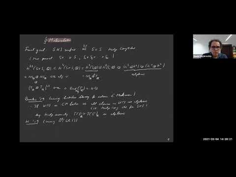 COW seminar 04:03:21   D  Huybrechts: Brilliant Families of K3 Surfaces