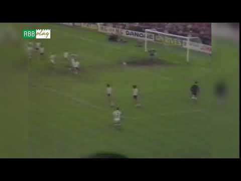 TEMP 1982-83. Gol de López vs Racing de Santander