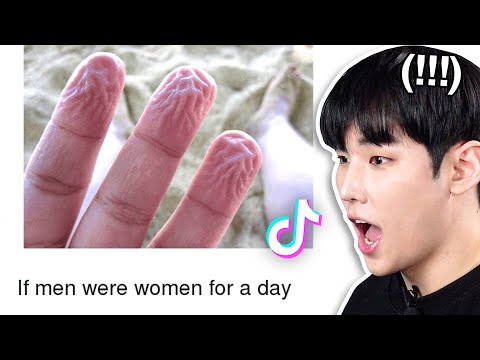 Koreans React To 20 Unexpected TikToks! | PEACH