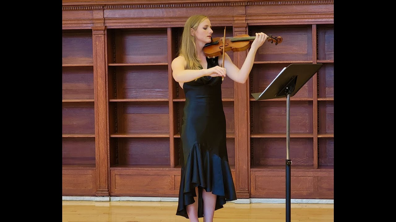 Promotional video thumbnail 1 for Erin Drumheller - violinist