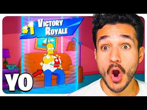 Gané SIN MOVERME de un Sillón en Fortnite