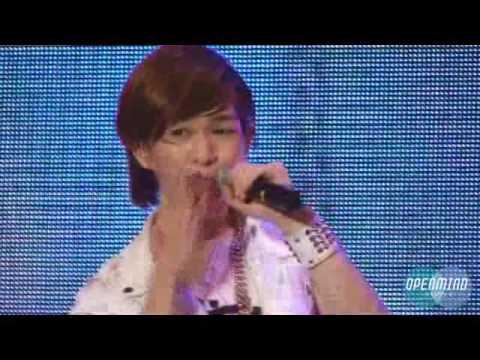[fancam]100724 Y-STAR Live Power Music09-溫流獻飛吻