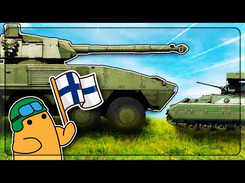 This Finnish Tank is GIGANTIC in War Thunder! - CTCV 105HP (War Thunder Summer Extreme)