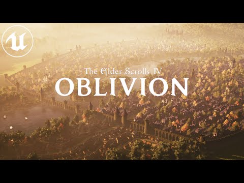 The Lore-Accurate Size of Cheydinhal: Oblivion in UNREAL ENGINE 5! [4K]