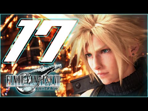 Final Fantasy VII Remake - Gameplay Walkthrough Part 17 Arena Death Battle (PS4) FF7R Chapter 9