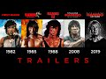 Rambo 1982, 1985, 1988, 2008, 2019 | ALL TRAILERS