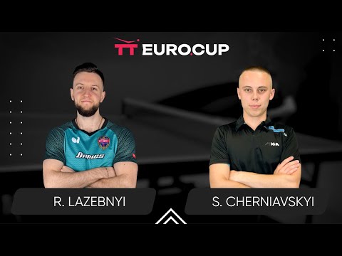 08:00 Ruslan Lazebnyi - Serhii Cherniavskyi 15.11.2024 | Table Tennis TT Euro.Cup Ukraine Star 3
