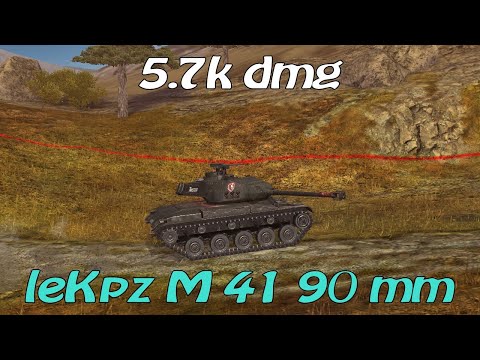 WOT Blitz / M 41 90 Cruel Twist / 5 kills / 5 709 dmg