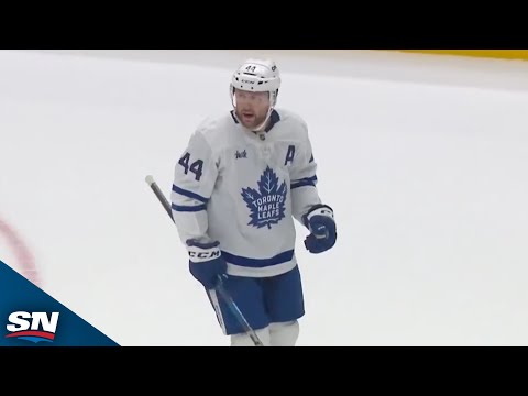 Morgan Rielly Draws Maple Leafs Even With Strong Shot In Dying Seconds Of Period