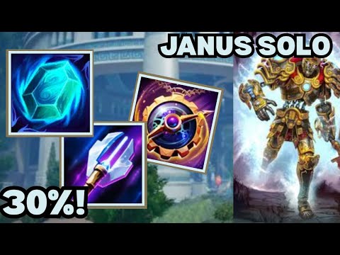 CAN I IMPROVE MY 30% WR?! - Janus Deity Solo Smite 2 Gameplay