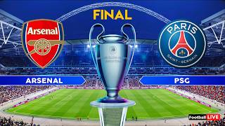 Download lagu ARSENAL vs PSG - Final UEFA Champions League 2026 | Full Match All Goals | Simulation PES mp3