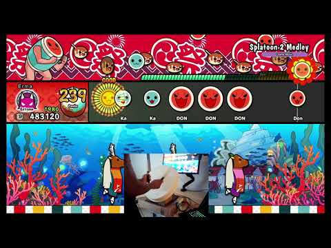 [Taiko no Tatsujin] Splatoon 2 Medley [Oni/Extreme]
