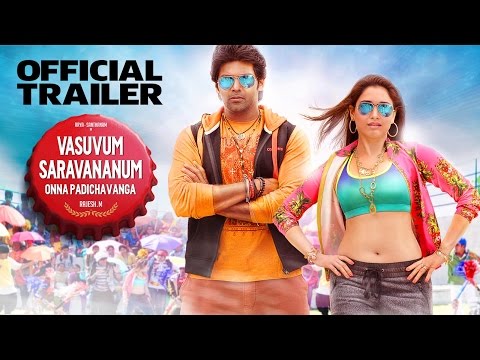 Vasuvum Saravananum Onna Padichavanga - Official Trailer | Arya, Santhanam