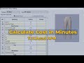 Calculate Cost in Minutes - TUKAcad Automatic Pattern Making