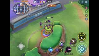 ポケモンユナイト　ゲーム初心者　ゲンガーを操作