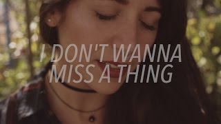 Aerosmith - I Don&#39;t Want to Miss a Thing | Acoustic by Bely Basarte