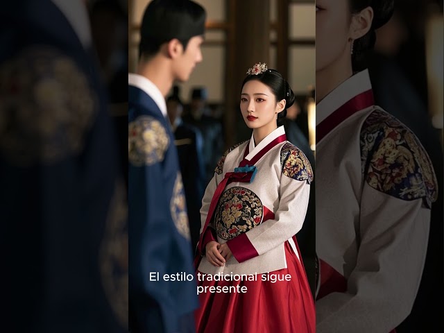 Vídeo relacionado con YUDATPG Hanbok - Conjunto de vestido de manga larga para mujer, disfraz coreano tradicional de palacio, boda, baile, cosplay, Halloween, Rojo y azul., S