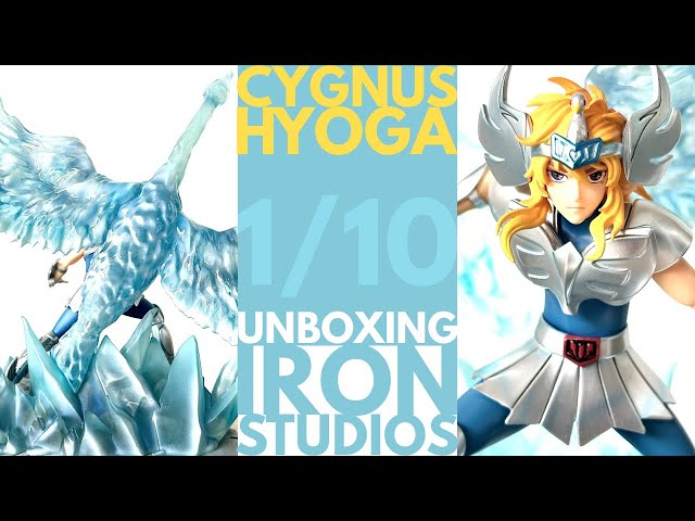 Vídeo relacionado con Iron Studios Estatua Art Scale 1/10 Cygnus Hyoga Saint Seiya 19cm