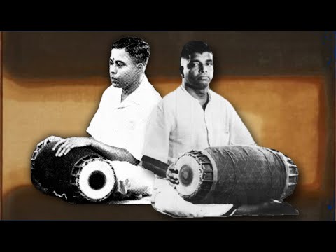 The most iconic Tani Avartanam Duet -Palghat Mani Iyer Mridangam & Pazhani Subramania Pillai Kanjira