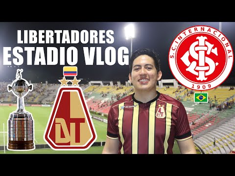 ESTADIO VLOG | DEPORTES TOLIMA VS SC INTERNACIONAL COPA LIBERTADORES 2020