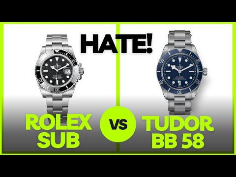 I Hate This Comparison (so I did one): Rolex Sub vs. Tudor BB58