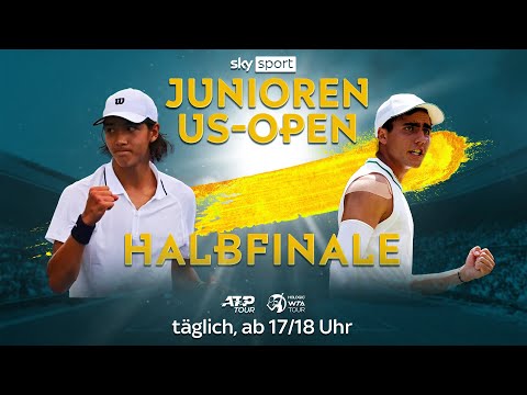 US Open Junioren Halbfinale mit Ivanov und Nurlanuly | Sky Sport Tennis Juniors-Week