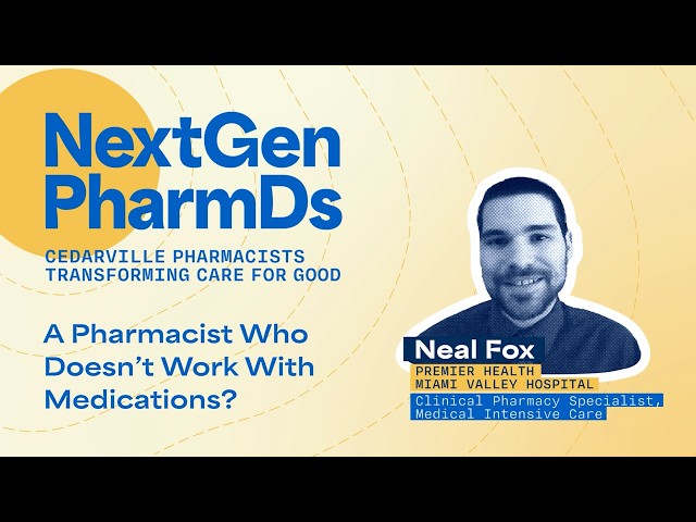 Thumbnail for video titled: NextGen PharmDs: Clinical Pharmacy in the ICU