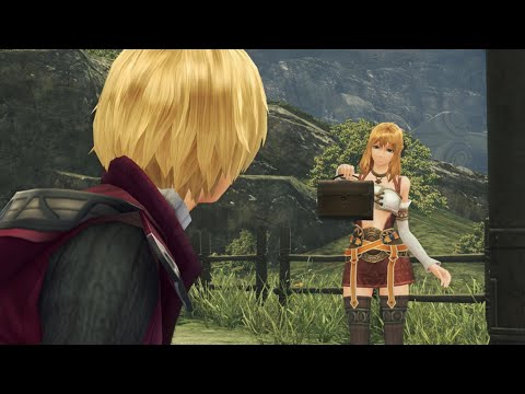 Fiora Brings Shulk an Amazing Meal | Xenoblade Chronicles: Definitive Edition Cutscene