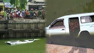 Video Mikrolet Tercebur ke Kali Sentiong Viral, Sopir Mengaku Lamunkan Masalah Keluarga