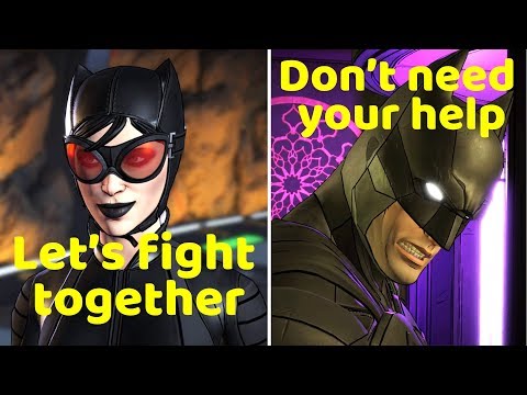Fighting the Pact With or Without Catwoman (Every Single Choice) - The Enemy Within Episode 4