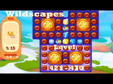 Wildscapes Level 421- 430 HD Walkthrough | Gameplay | 3 - match game | ios | android | pc | app